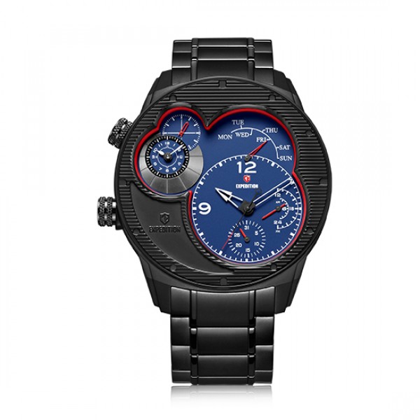 Expedition 6737 Black Red Blue